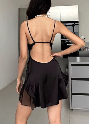 Pyjama Femme Style Boho Volants Patchwork 3