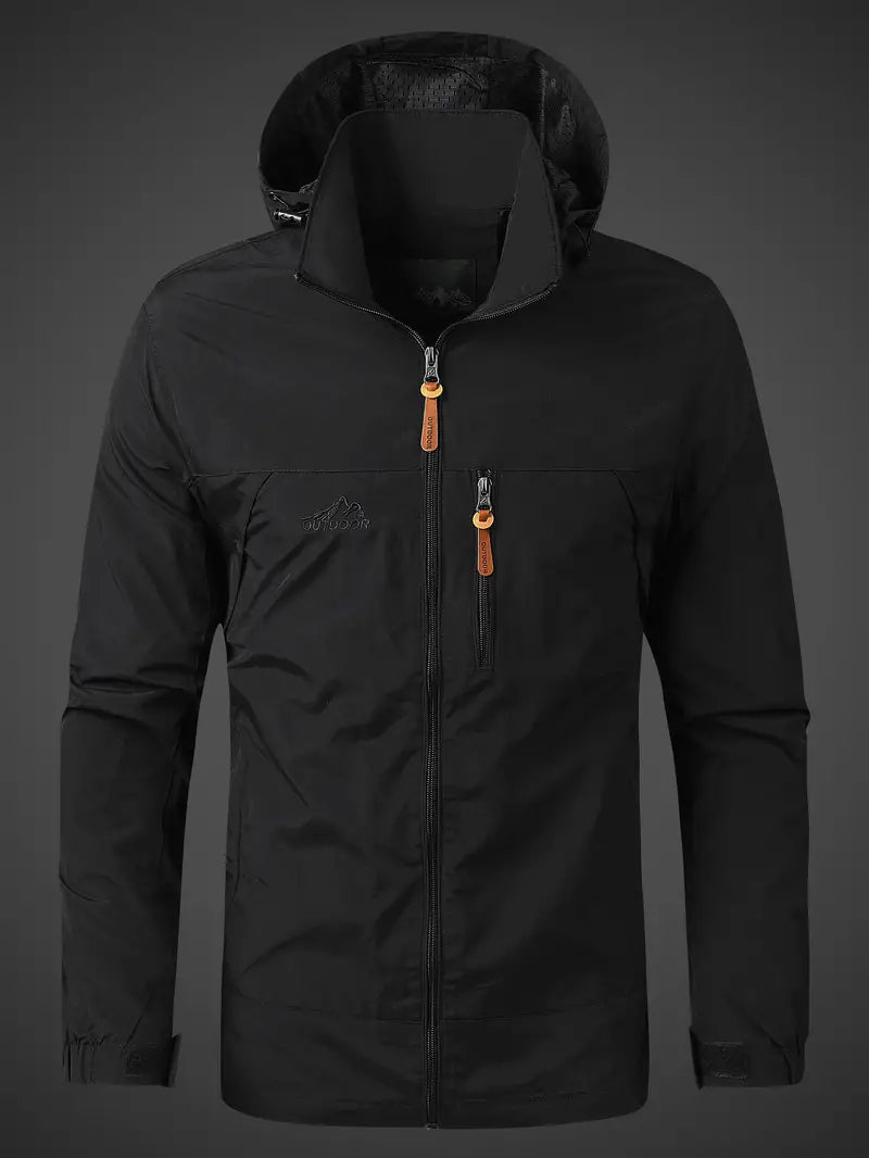 Variant image for Veste Imperméable Homme Modern Style avec Capuche Tissu Imperméable-13