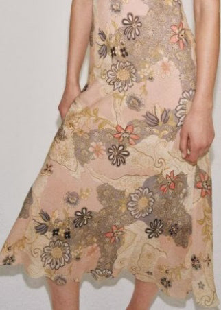 Robe D'Été Femme Imprimée À Bretelles Fines Col En V Chic 4