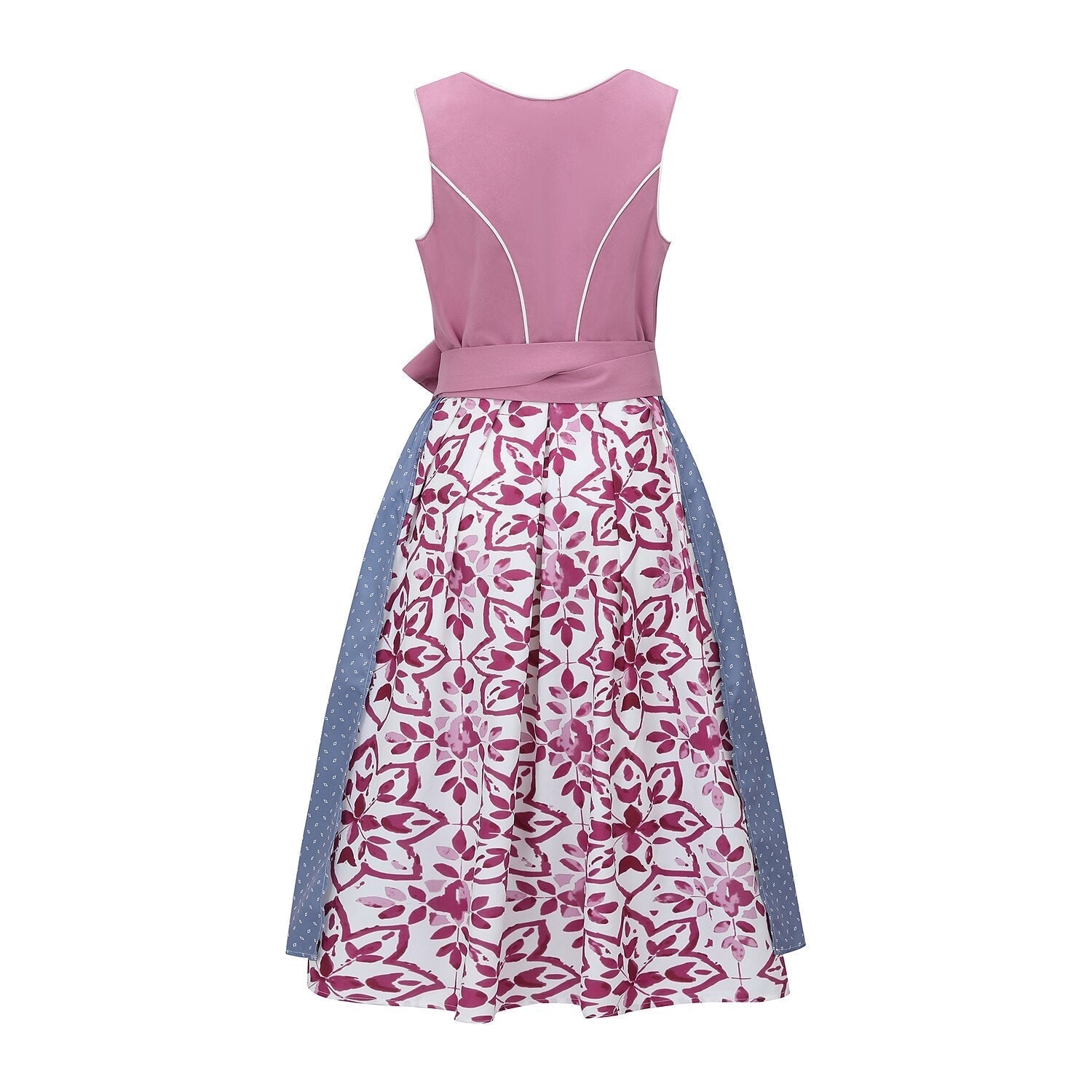 Robe Dirndl Bavaroise avec Schürze pour Femmes Tenue Oktoberfest Traditionnelle 2