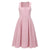 Robe Dirndl Femme Vintage en Polyester Rose 3