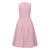 Robe Dirndl Femme Vintage en Polyester Rose 4