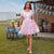 Robe Dirndl Femme avec Écharpe en Dentelle Tissu Doux 3