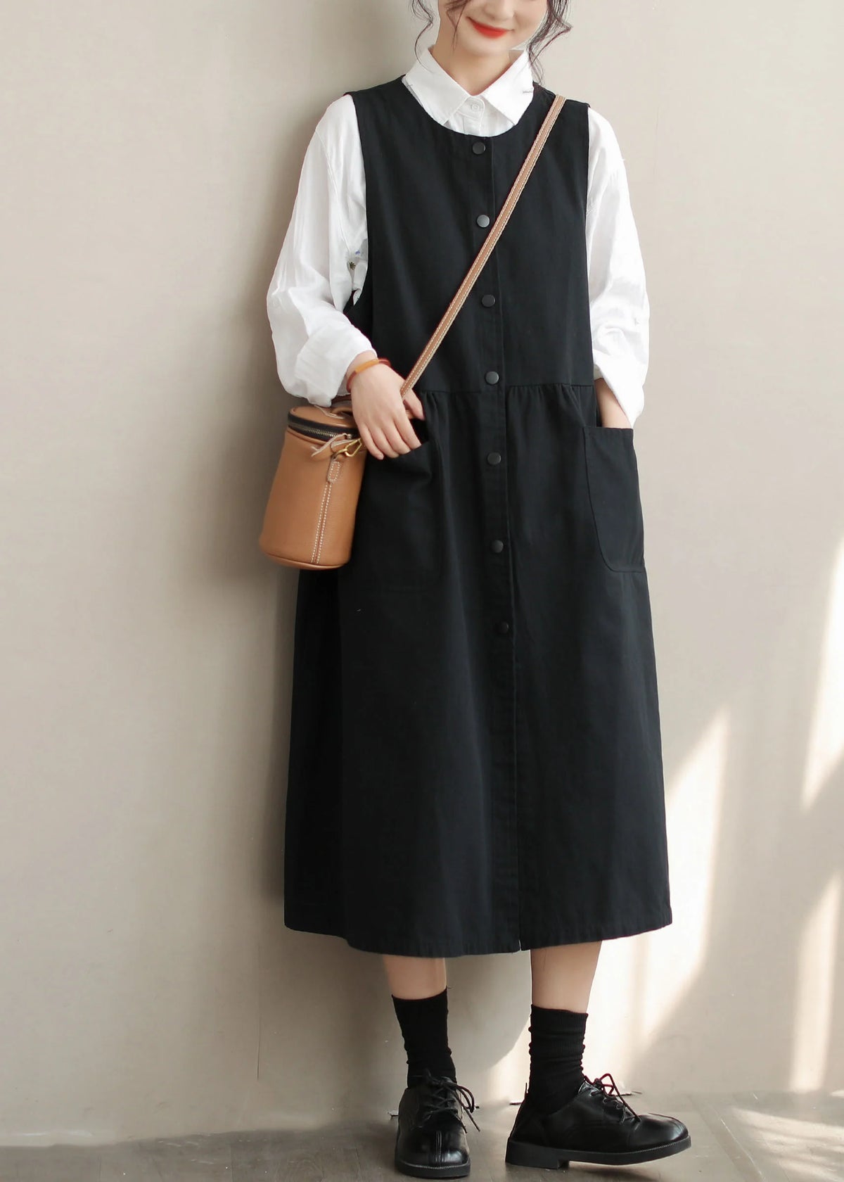 Robe Femme Bohème Oversize Automne 3