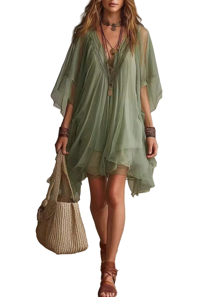 Robe Femme Bohème Oversize Deux Pièces Été 0