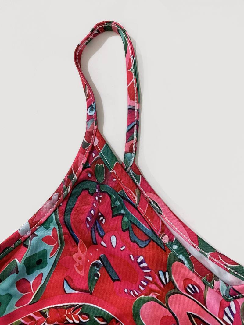 Robe Femme Caraco Sans Manches Style Décontracté 2