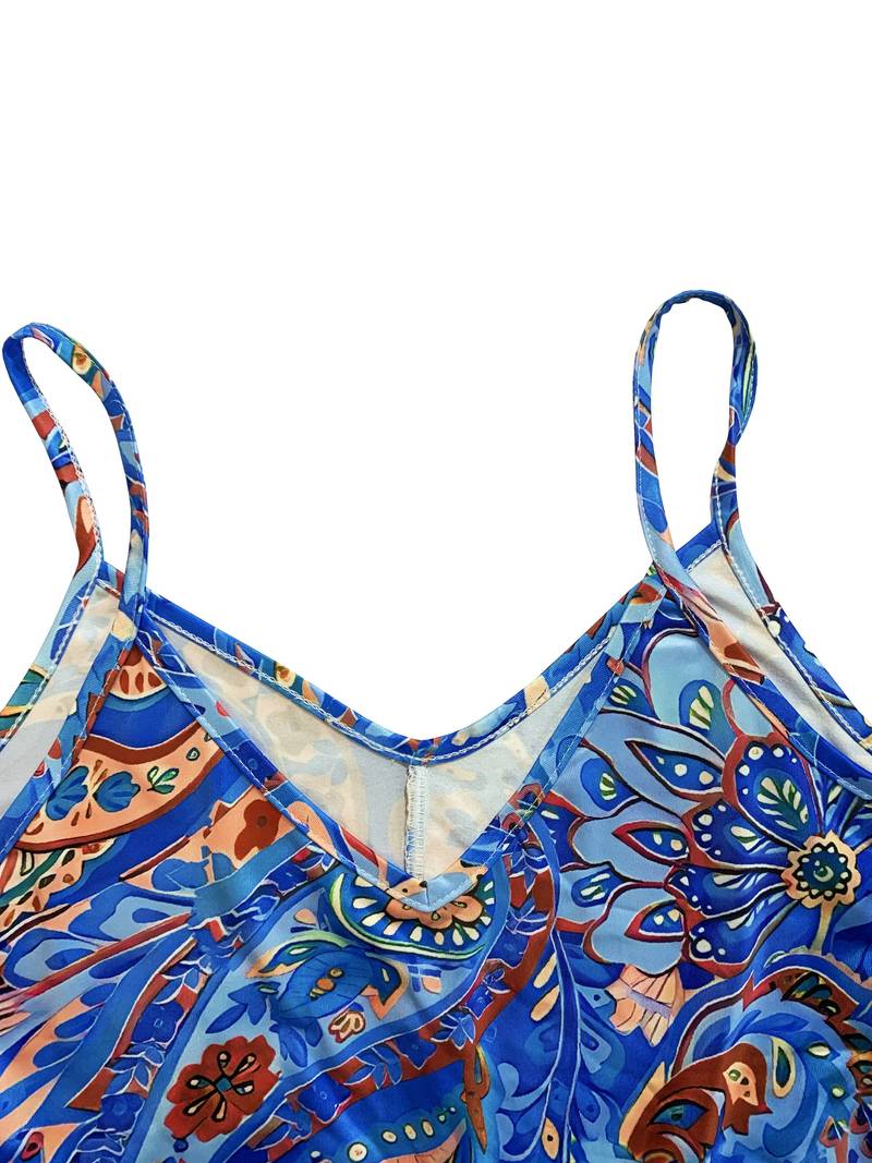 Robe Femme Caraco Sans Manches Style Décontracté 5