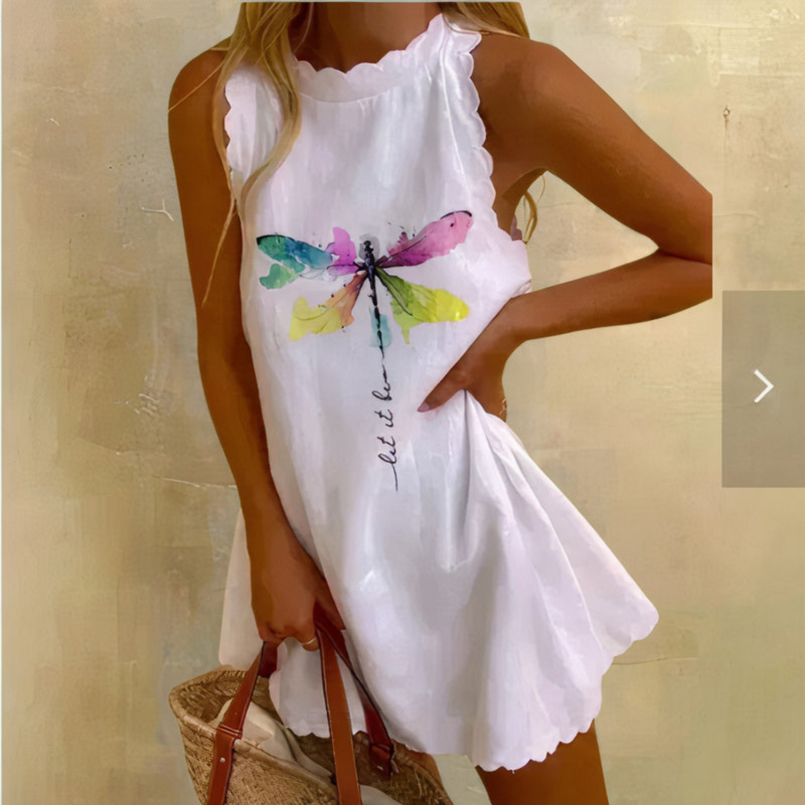 Robe Femme Courte Fluide Confortable 8