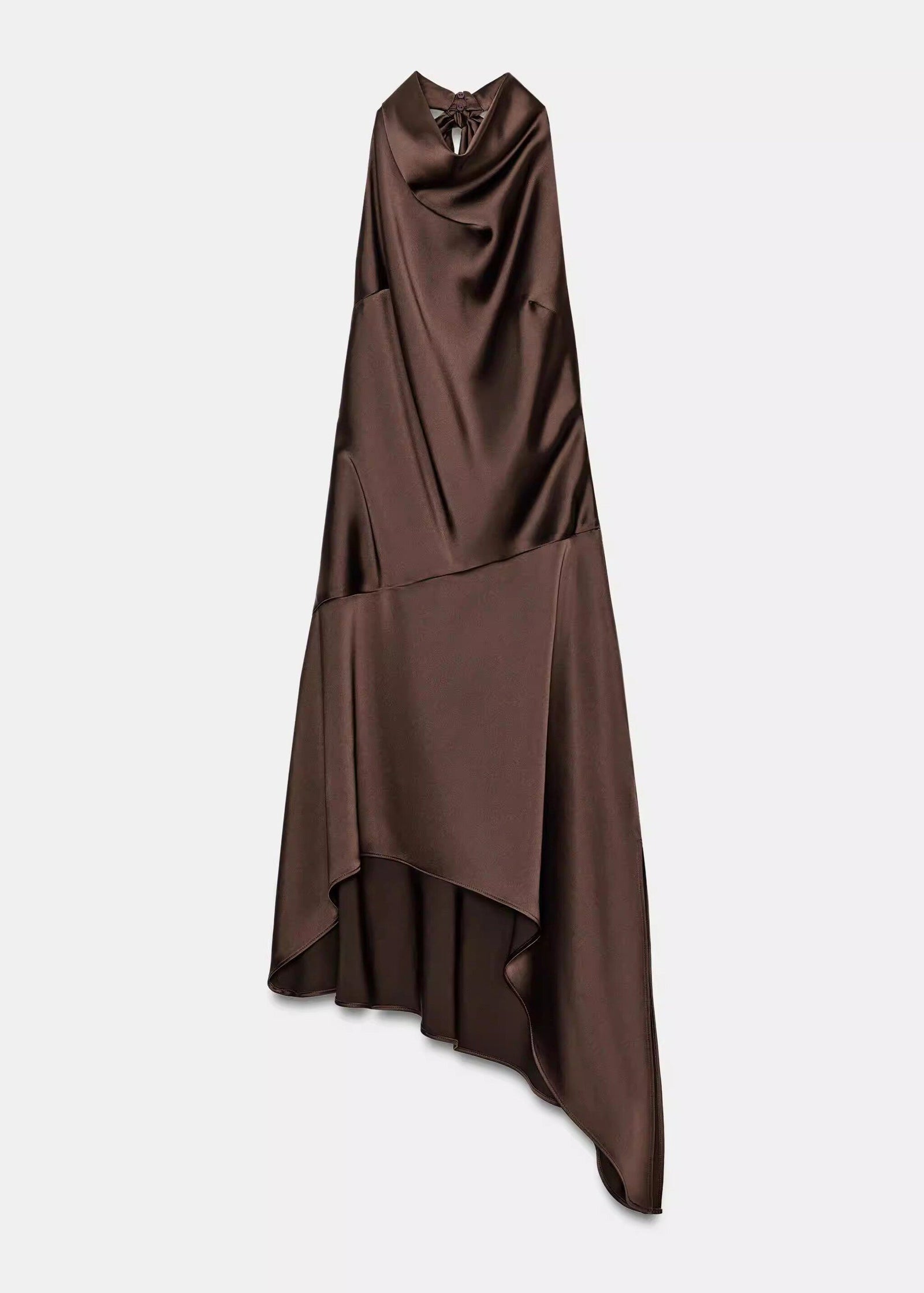 Robe Femme Dos Nu Asymétrique Décontractée Été 4