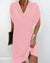 Robe Femme Drapée à Col V 9
