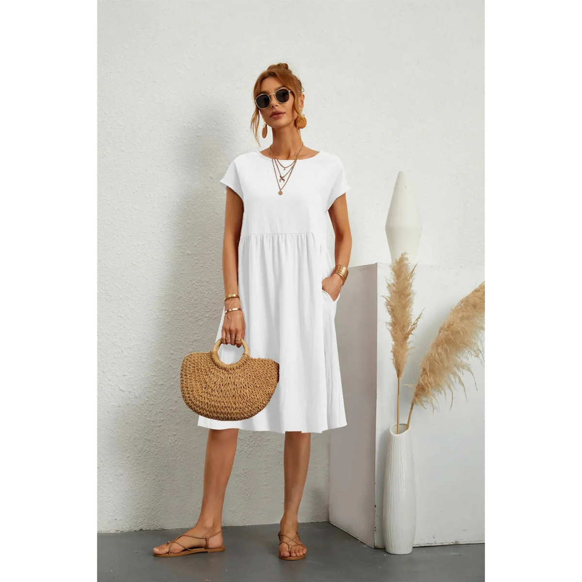 Robe Femme Fluide et Sophistiquée 5