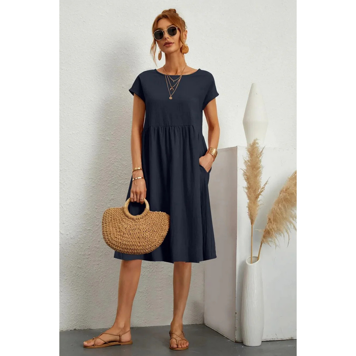 Robe Femme Fluide et Sophistiquée 7