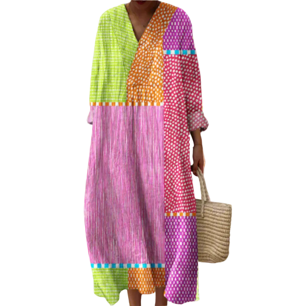 Robe Femme Géométrique Chic Pour Événements Spéciaux 0
