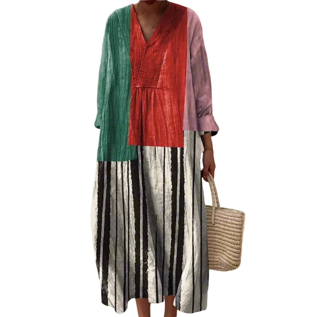 Robe Femme Géométrique Moderne Design Unique 0