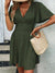 Robe Femme Longue Décolleté en V Tissu Résistant 4