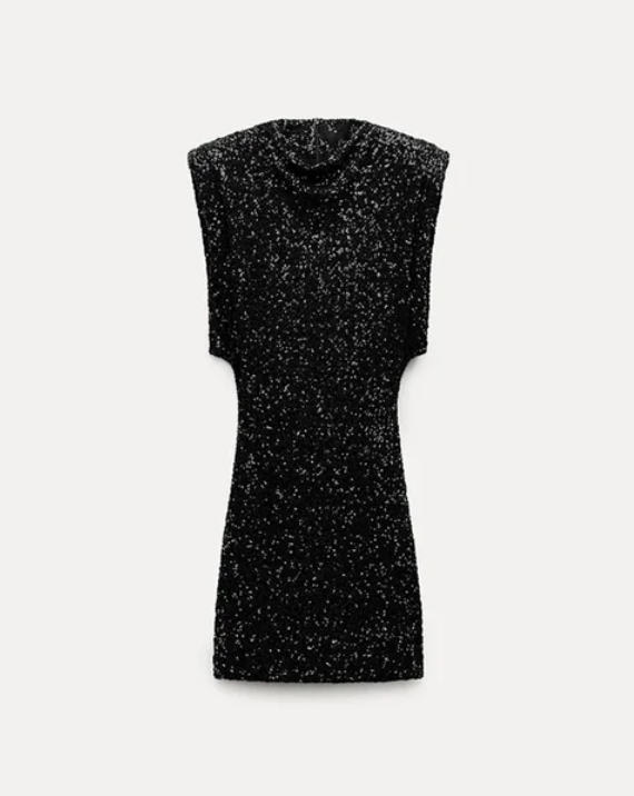 Robe Femme Mini à Paillettes Chic pour Soirée 3