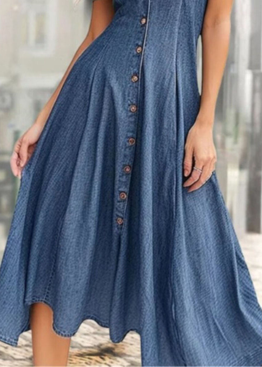 Robe Femme Ourlet Extra Large Style Asymétrique Été 4