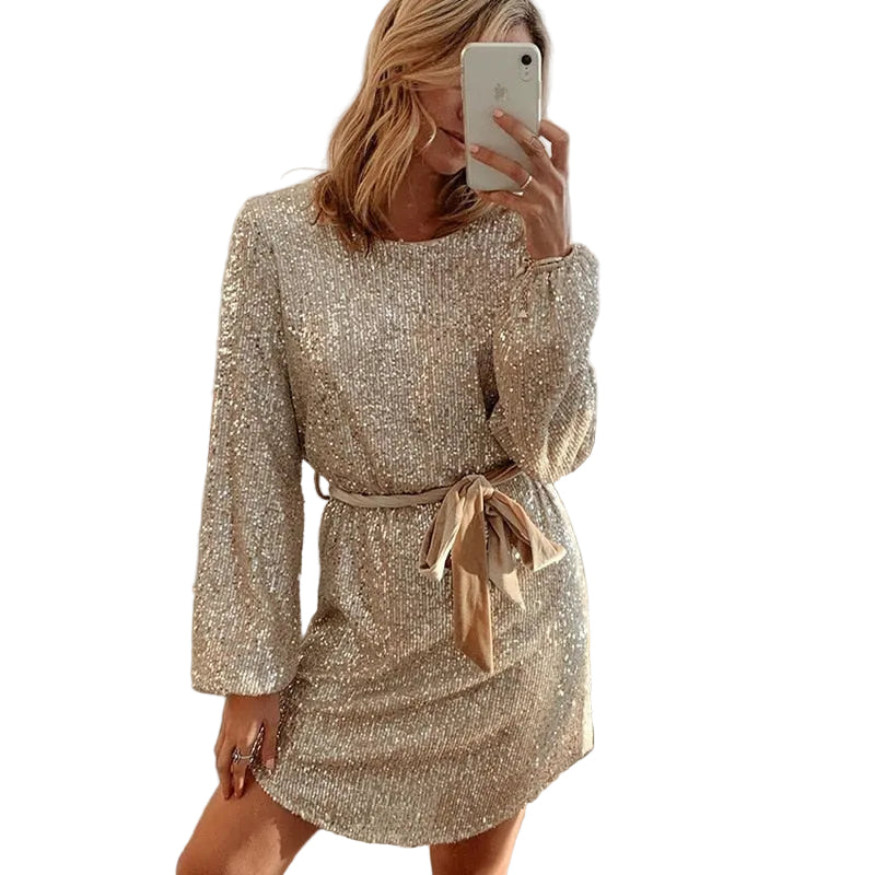 Robe Femme Pailletée Chic 1