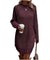 Robe Femme Tricotée Classique Mélange de Fibres Douces 5