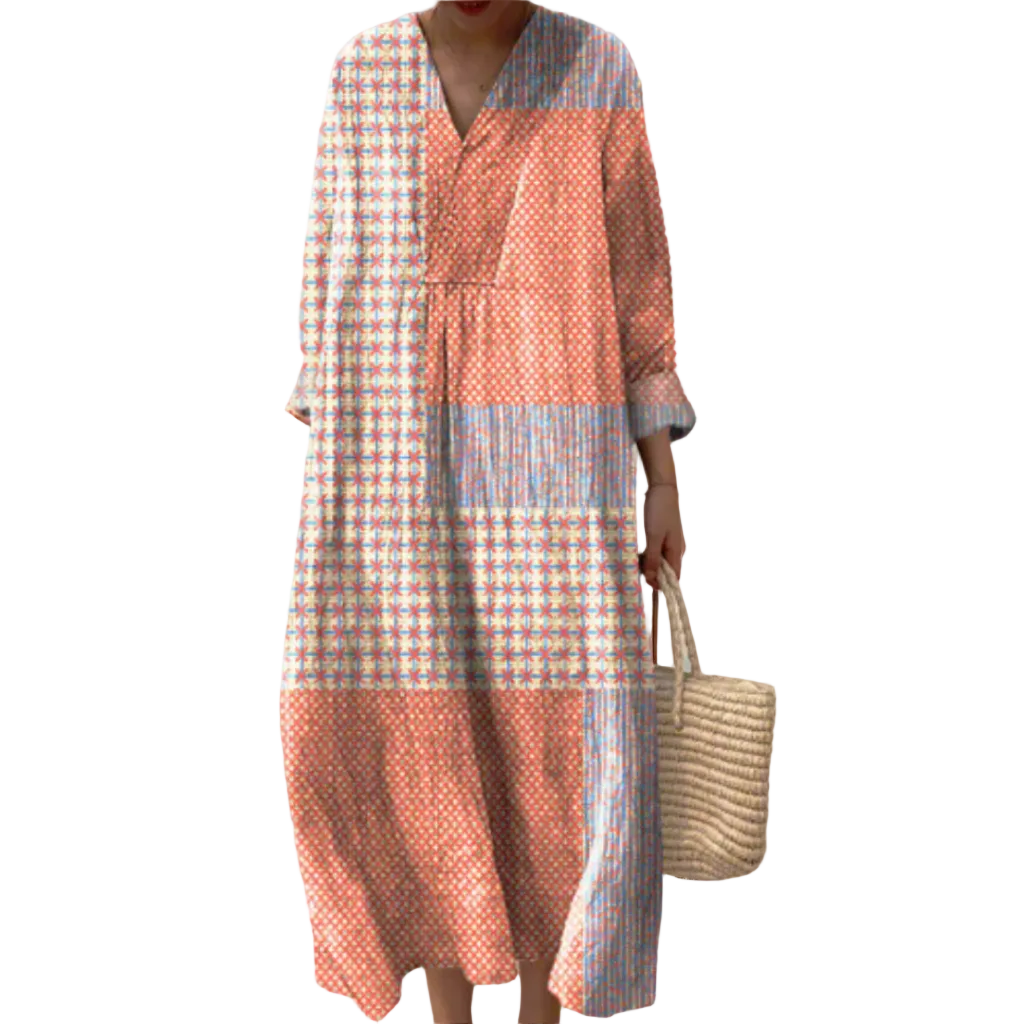 Robe Géométrique Femme Moderne 0
