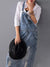 Robe Latz en Denim pour Femme au Style Décontracté 3