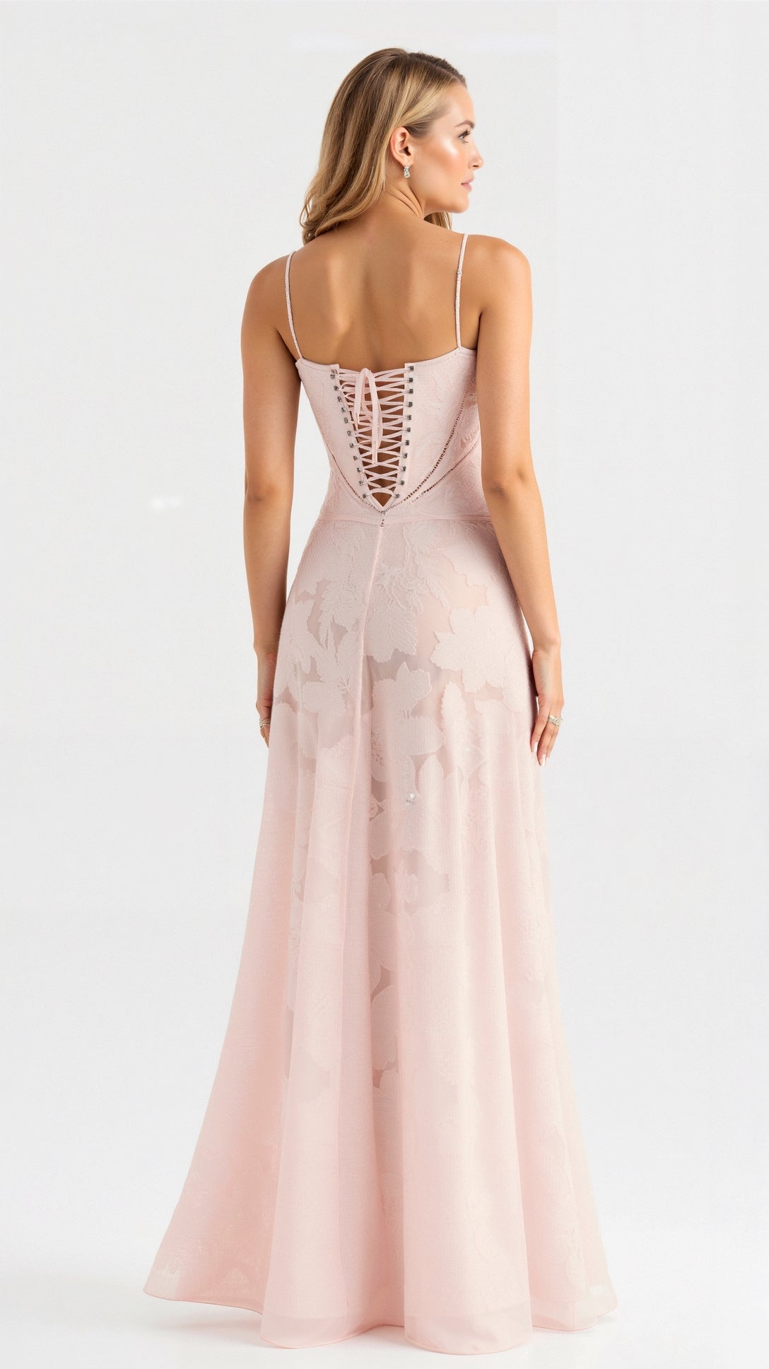 Robe Longue Bustier pour Femmes Invitées de Mariage 2