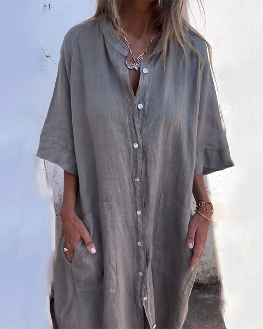 Robe Longue Femme Bohème Décontractée 0