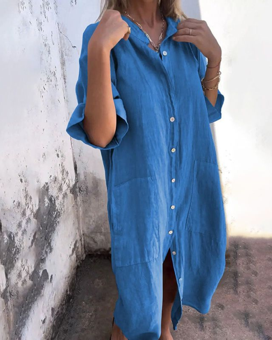 Robe Longue Femme Bohème Décontractée 2