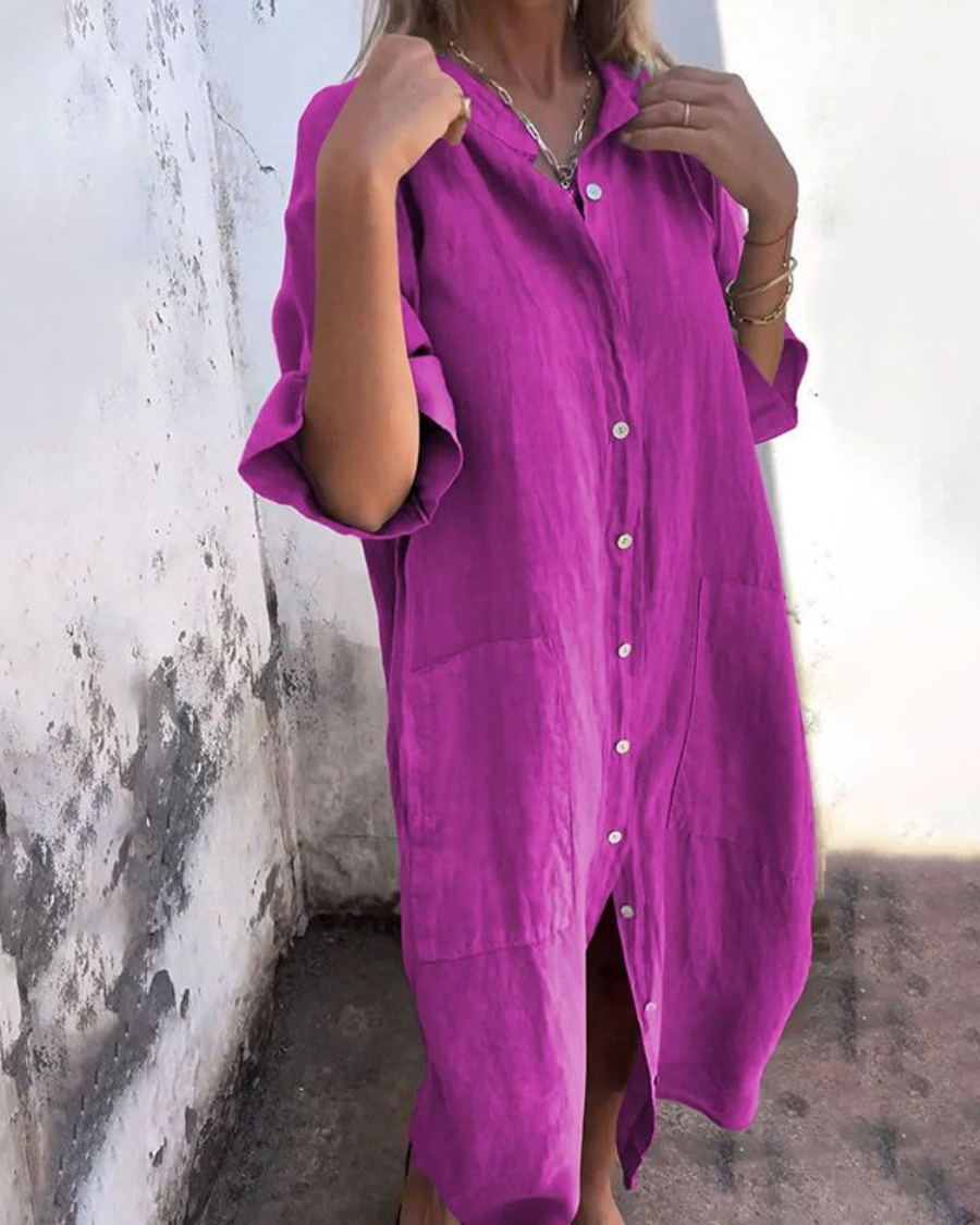 Robe Longue Femme Bohème Décontractée 4
