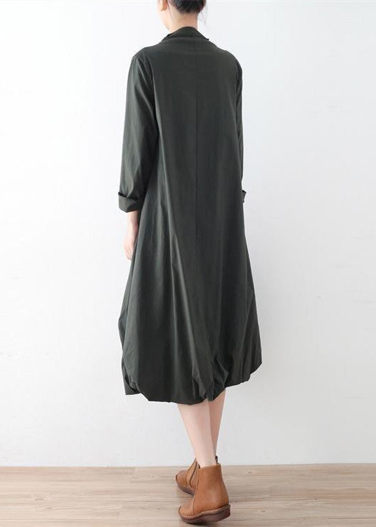 Robe Longue Femme Caftan Ample Style Automnal 3