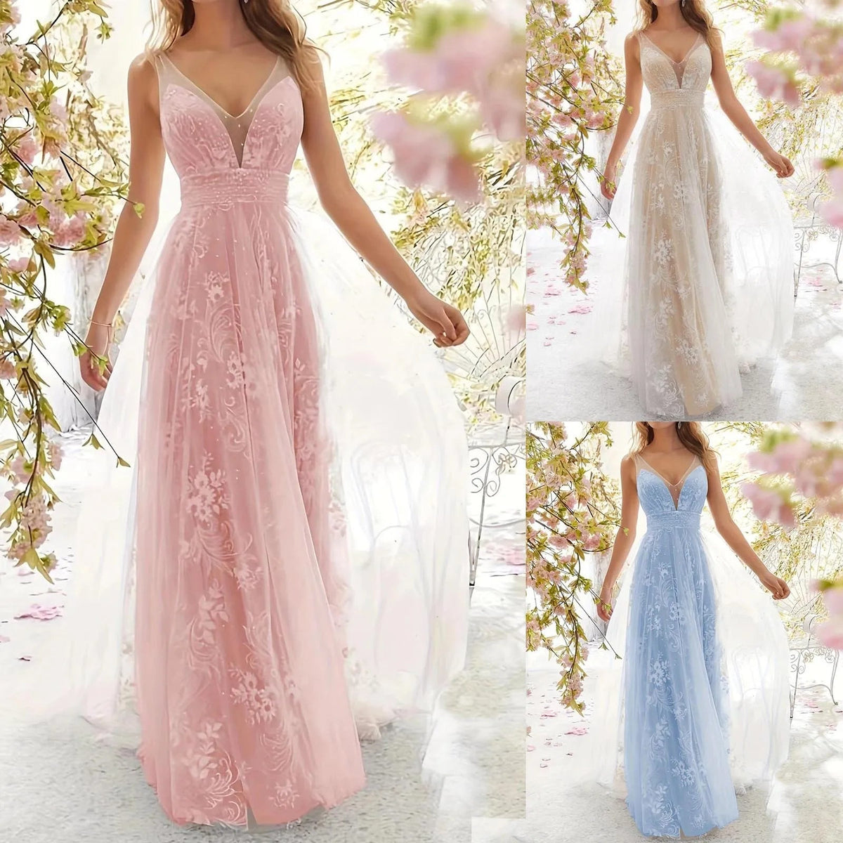 Robe Longue Femme Chic 7
