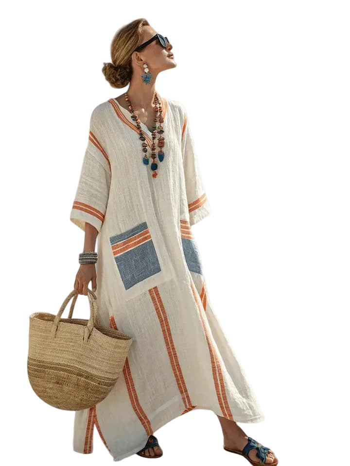 Robe Longue Femme Chic Décontractée pour Toutes Occasions 0