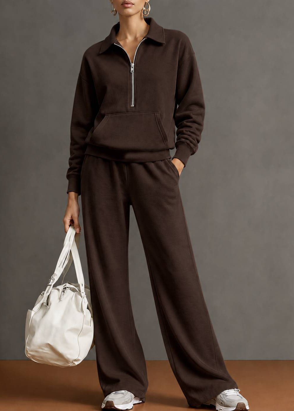 Robe Longue Femme Drapée Élégante pour Toutes Occasions 3