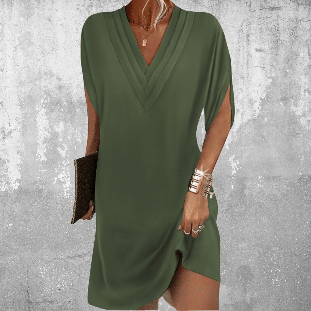 Robe Longue Femme Drapée Été 0