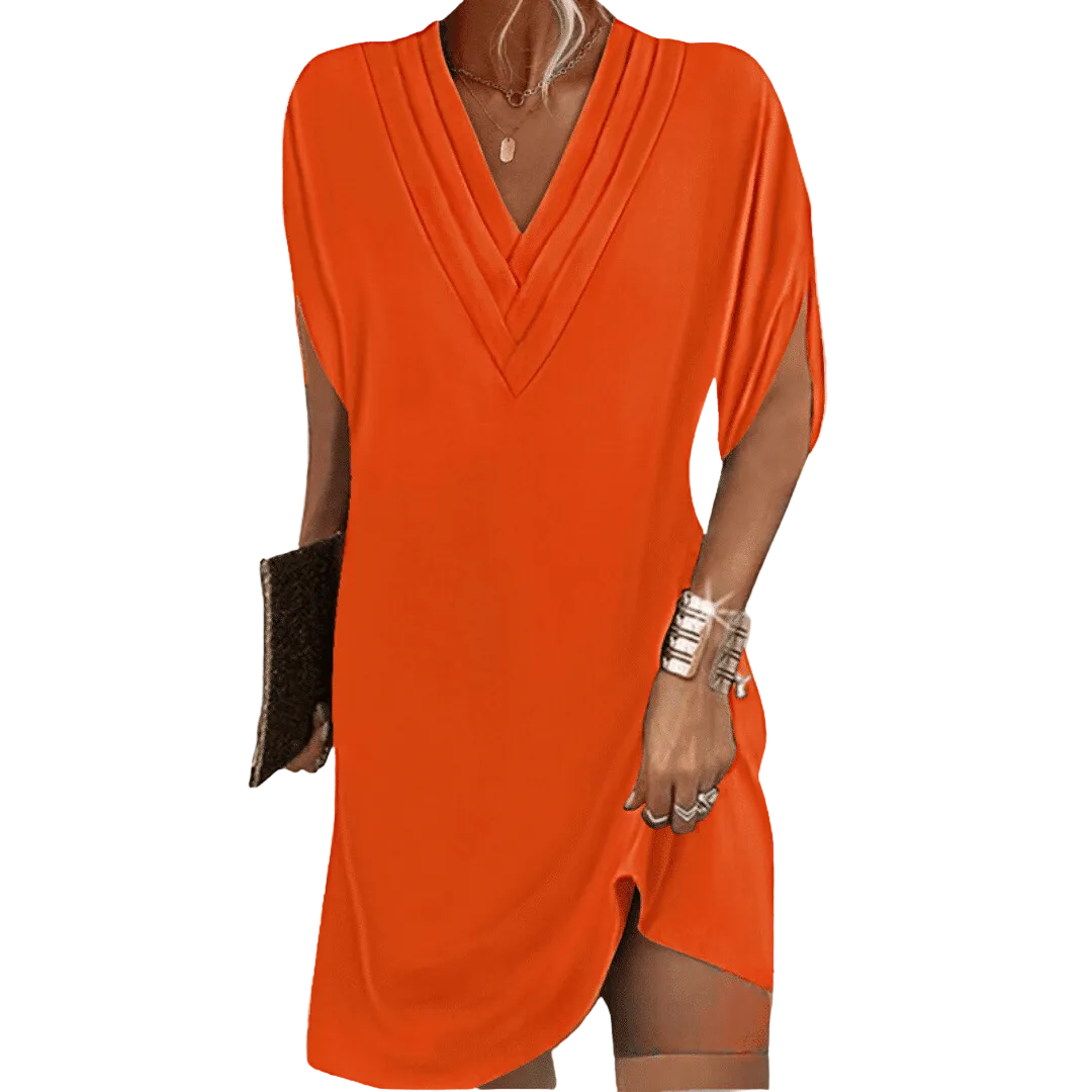 Robe Longue Femme Drapée Été 4