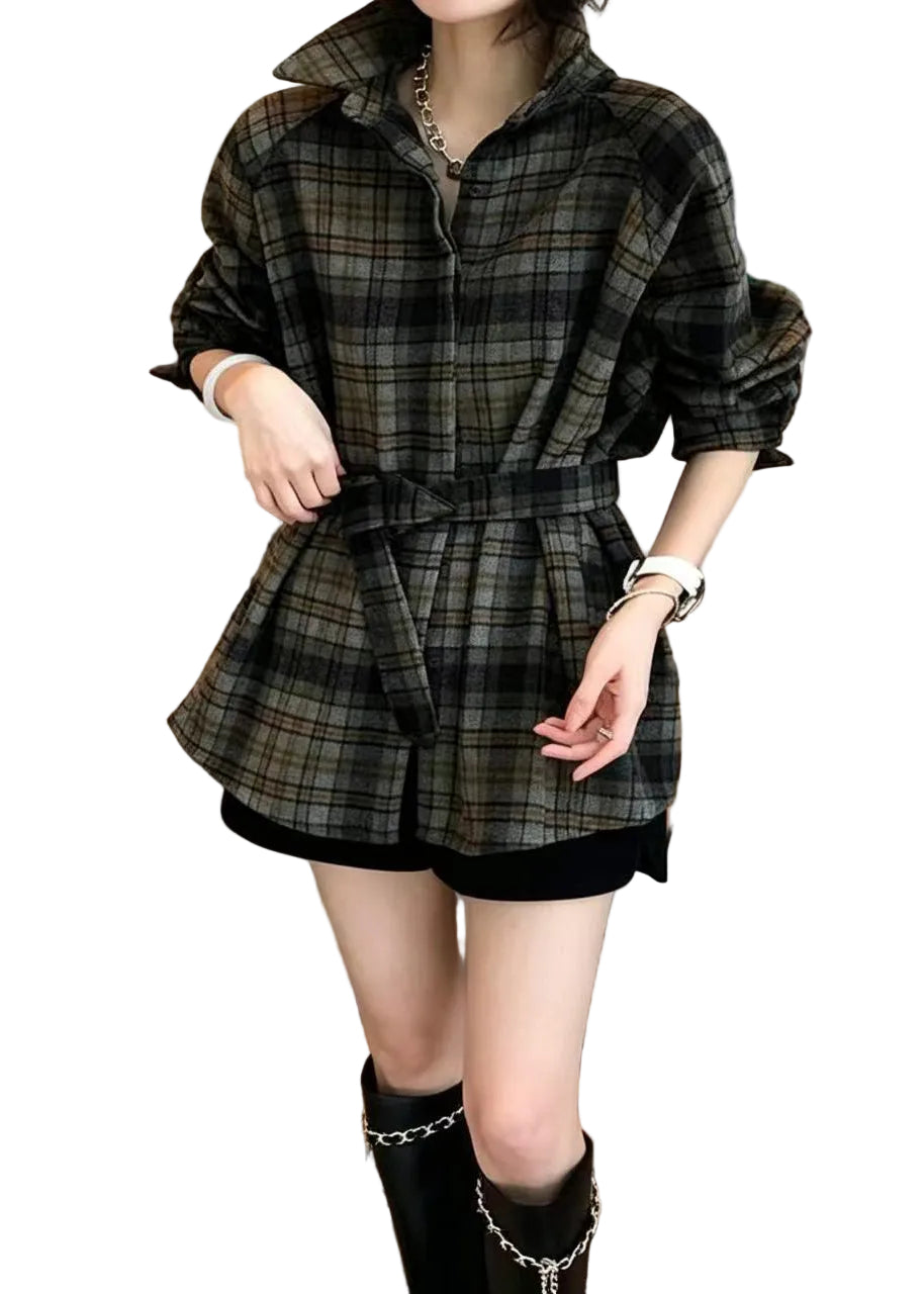 Robe Longue Femme Fluide Manche Longue Style Décontracté 1