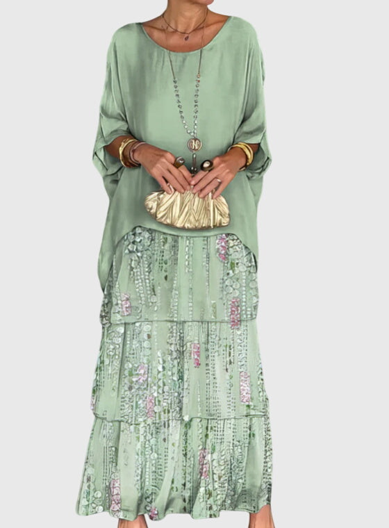 Robe Longue Femme Fluide pour Été 11