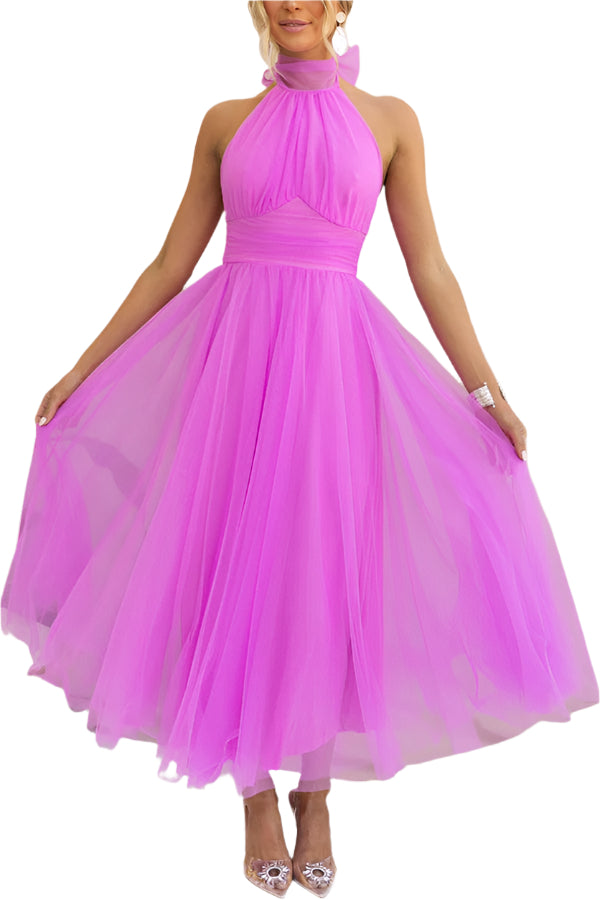 Robe Longue Femme Jupe Fluide Chic 0