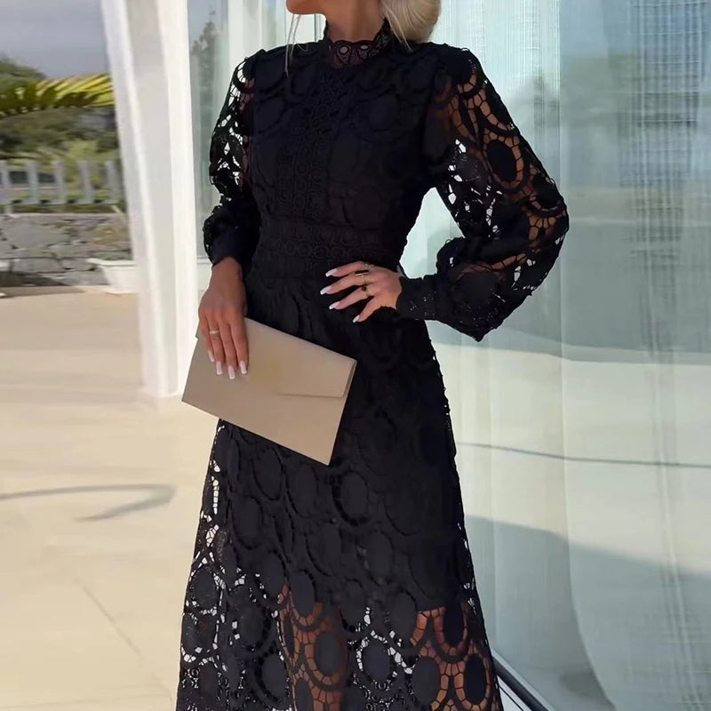 Robe Longue Femme Romantique pour Soirée 3