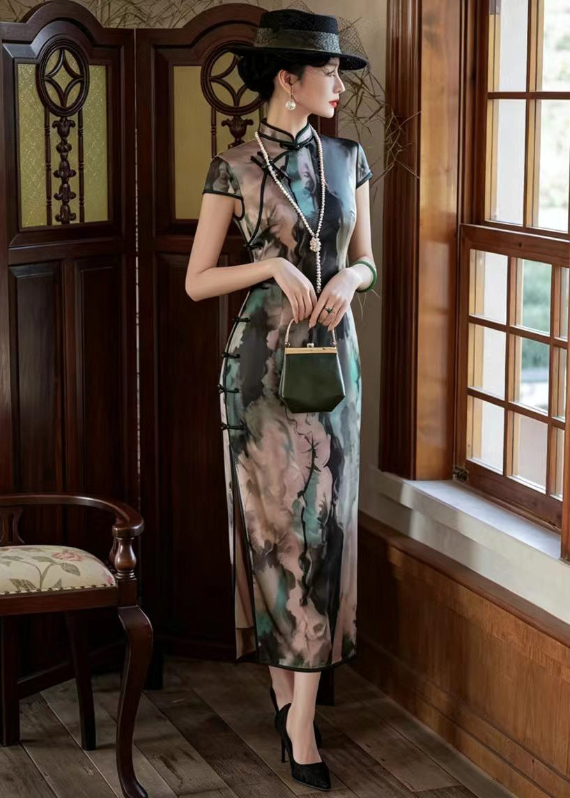 Robe Longue Femme Style Drapé 0