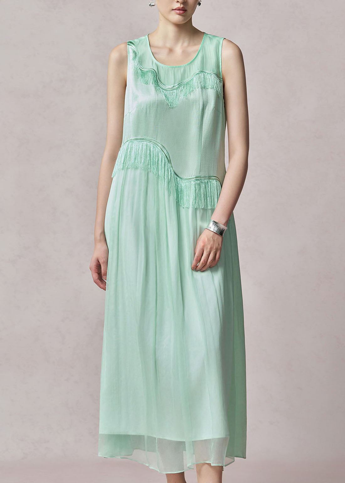 Robe Longue Femme Style Drapé 2