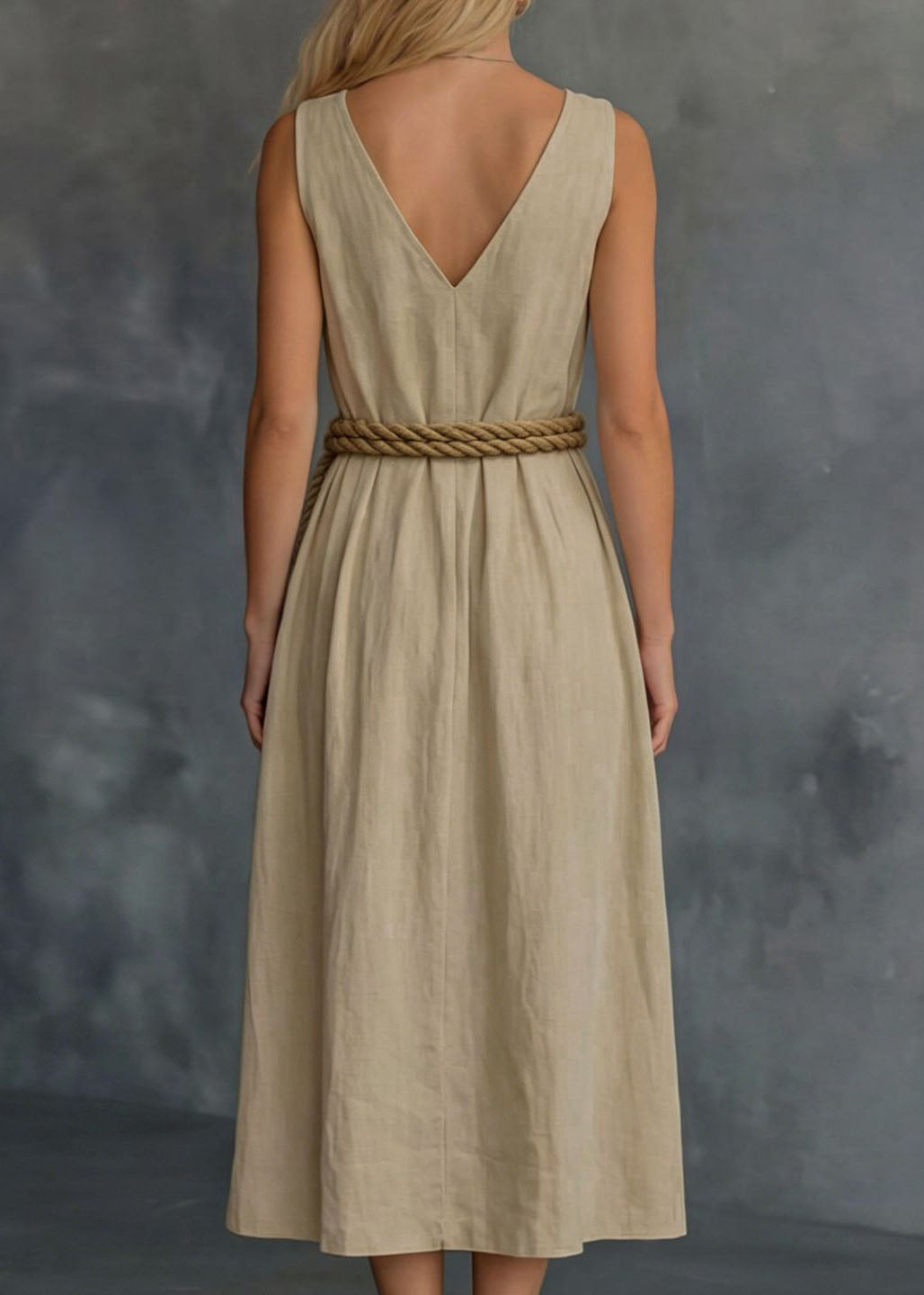 Robe Longue Femme Style Drapé 2
