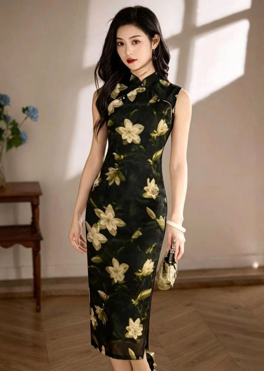 Robe Longue Femme Style Drapé 4