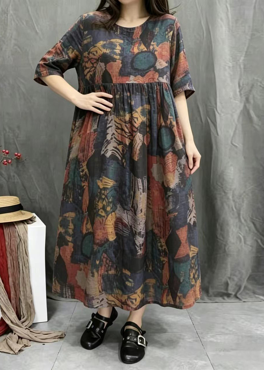 Robe Longue Femme Style Drapé Moderne Élégant 4