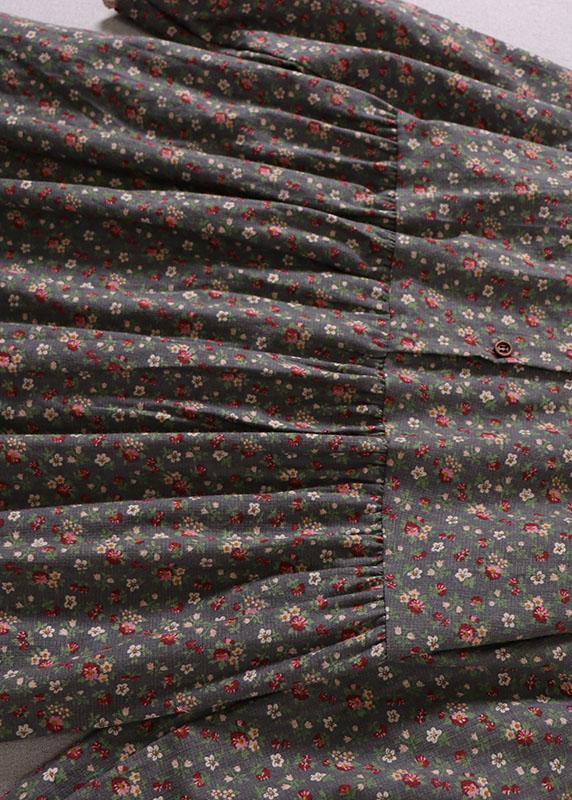 Robe Longue Femme à Manches Longues en Patchwork Chic pour Automne 2