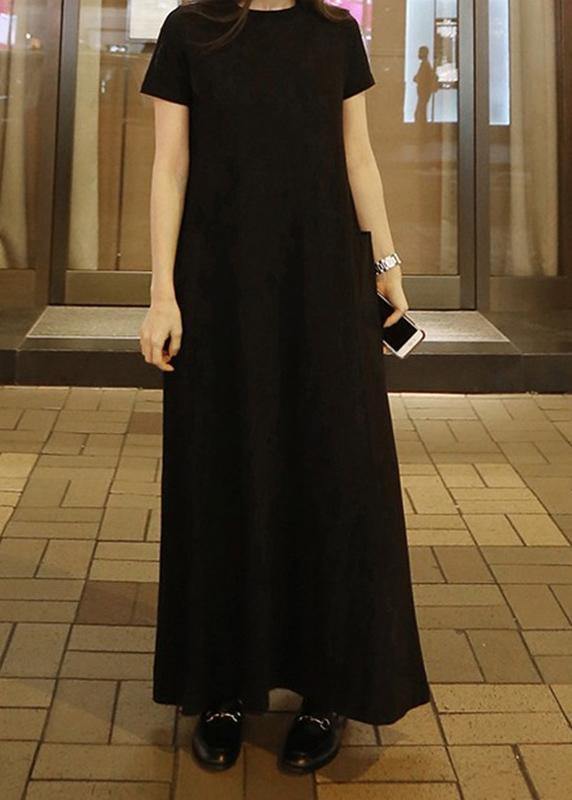 Robe Longue Femme en Coton Maxi avec Poches - Idéale pour l'Été 1