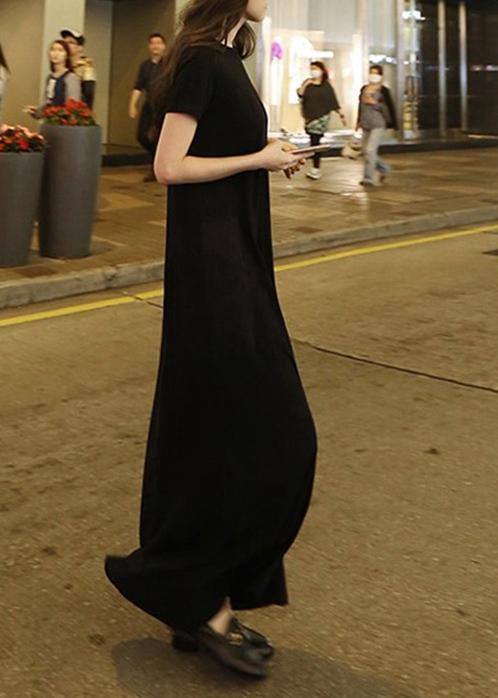 Robe Longue Femme en Coton Maxi avec Poches - Idéale pour l'Été 2