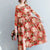 Robe Longue Femme en Lin à Fleurs Maxi Décontractée 5