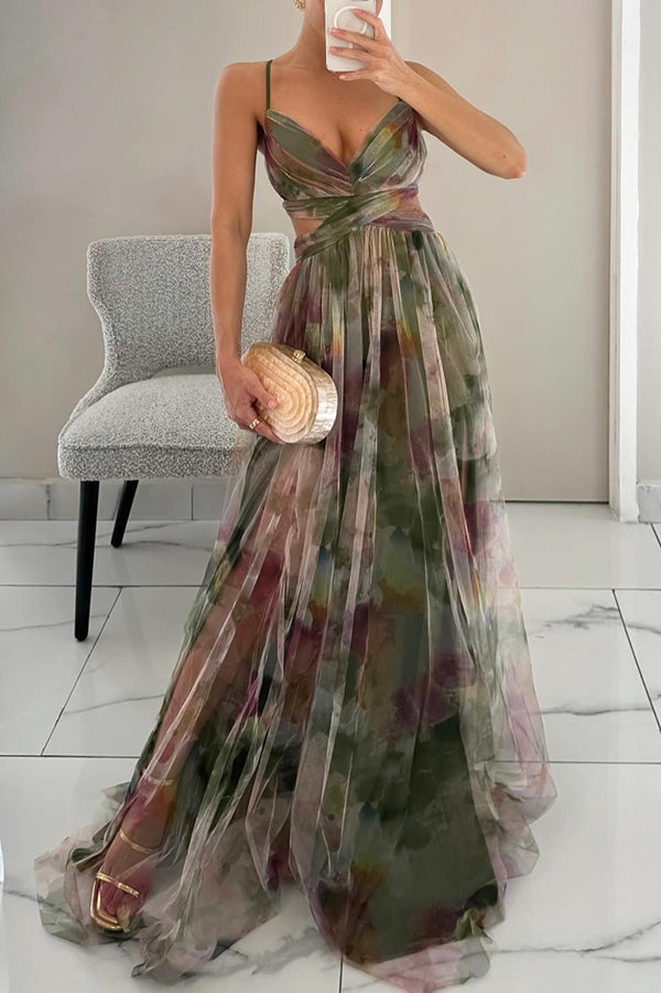 Robe Longue Fleurie pour Femmes Chic 12