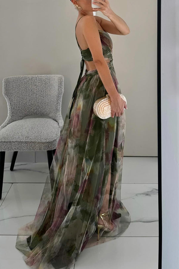 Robe Longue Fleurie pour Femmes Chic 7